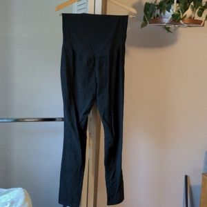 Black Maternity Leggings, Liz Lange, Large